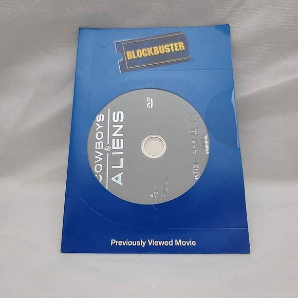 Blockbuster Cowboys & Aliens DVD Movie - Picture 1 of 3